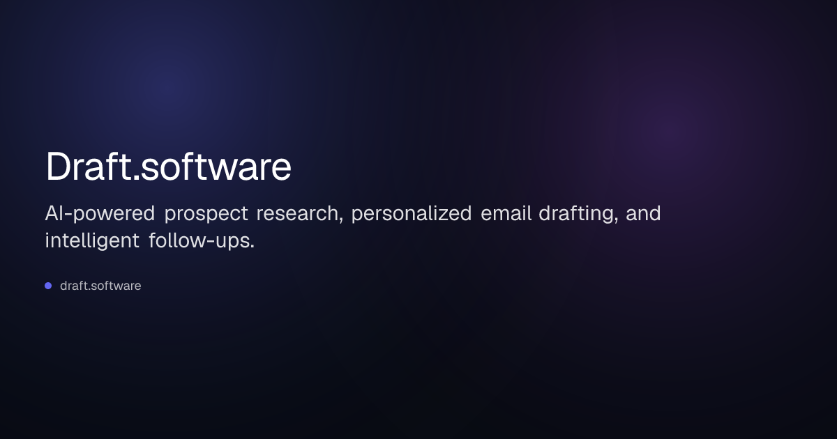 Draft — AI SDR That Books Meetings on Autopilot